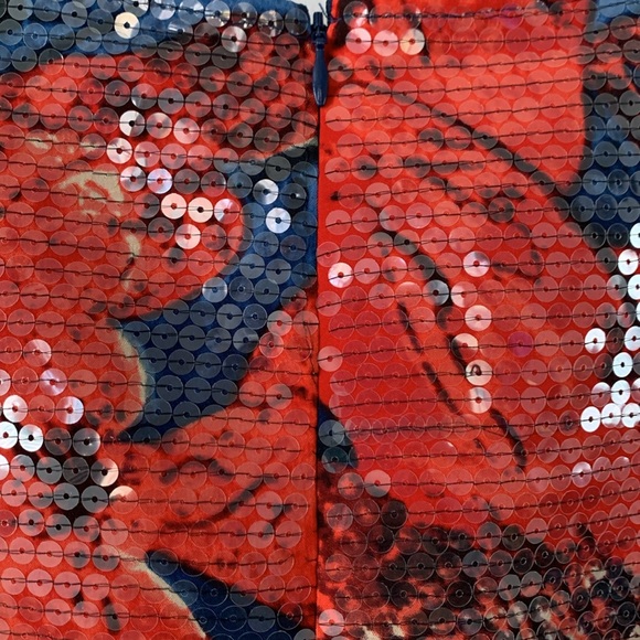 WOLVEN BY ANTHROPOLOGIE SLEEVELESS SUGARED PEPLUM - Picture 5 of 8